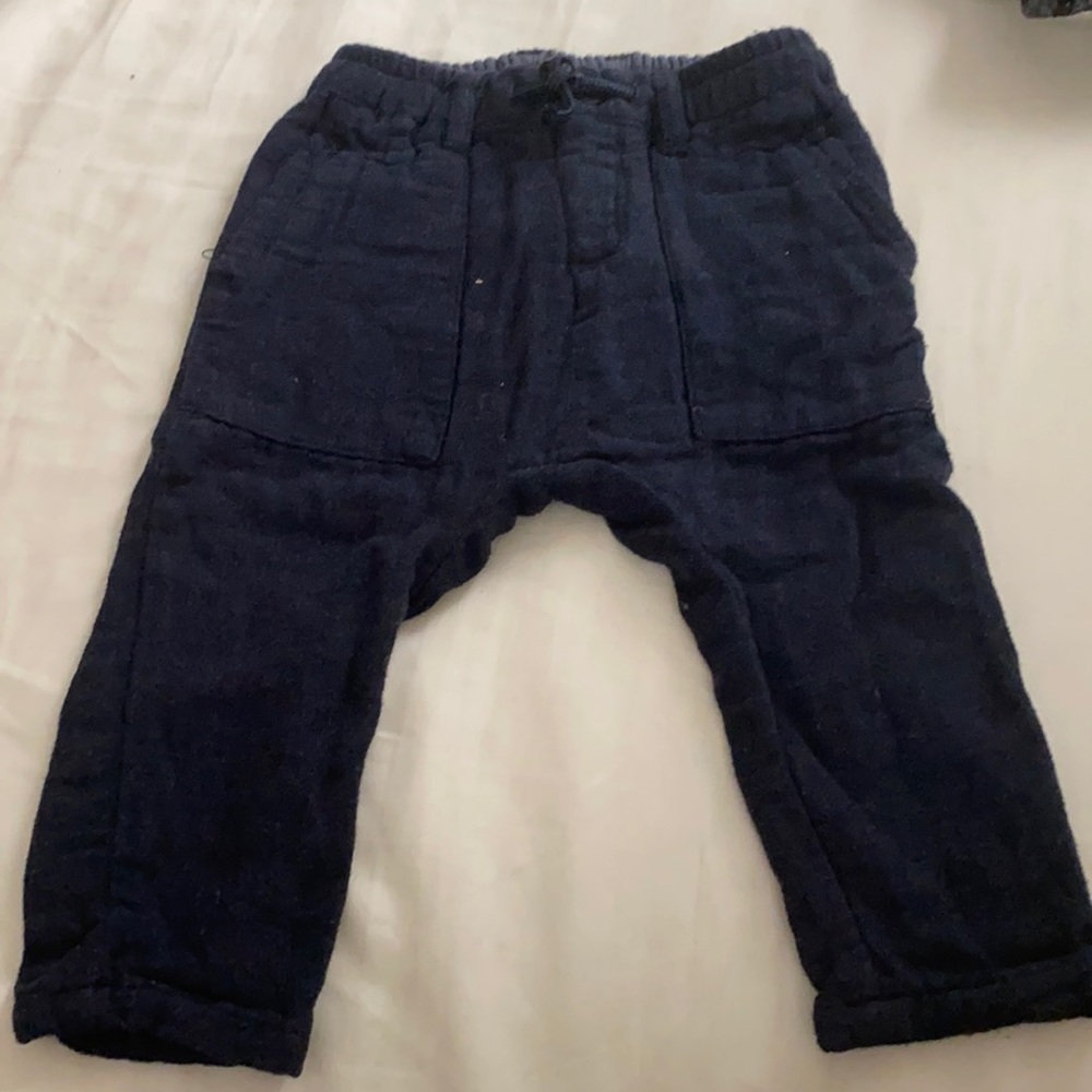 Excellent used condition Zara Pants 9-12 mos